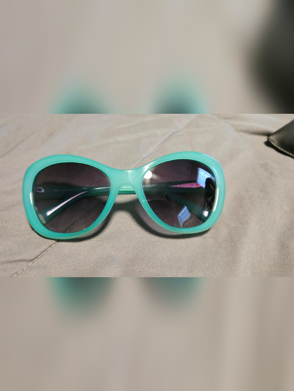 Bright Teal Dolce & Gabbana Sunglasses
